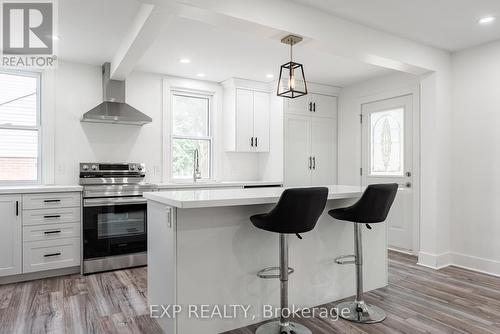 3047 Saint Patrick Avenue, Niagara Falls (206 - Stamford), ON - Indoor Photo Showing Kitchen With Upgraded Kitchen