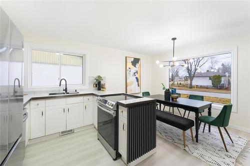 352 Mcmeans Avenue, Winnipeg, MB - Indoor Photo Showing Kitchen With Double Sink With Upgraded Kitchen