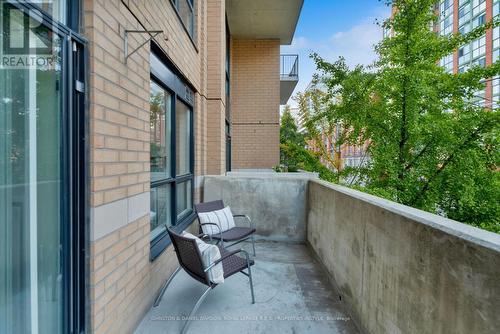 210 - 800 King Street W, Toronto, ON - Outdoor With Balcony With Exterior