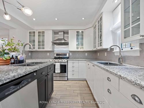 60 Bushey Ave, Toronto, ON - Indoor Photo Showing Kitchen With Double Sink