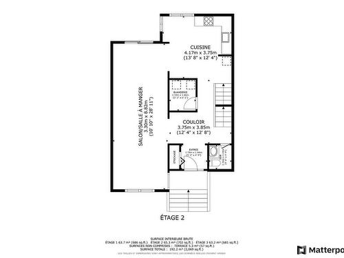 Drawing (sketch) - 348 Rue Roy-Audy, Boucherville, QC 