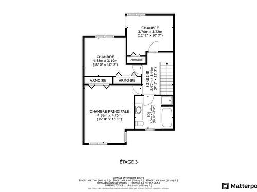 Drawing (sketch) - 348 Rue Roy-Audy, Boucherville, QC 