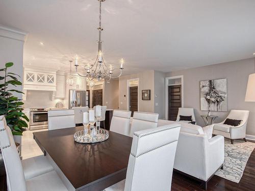 Living room - 687 Rue Des Églantiers, Boucherville, QC - Indoor Photo Showing Living Room With Fireplace