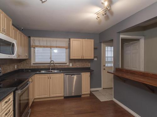 725 Ernestine Avenue, Thunder Bay, ON - Indoor Photo Showing Kitchen With Double Sink