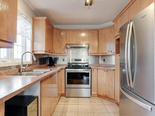 Cuisine - 301-8000 Boul. Lévesque E., Laval (Duvernay), QC - Indoor Photo Showing Kitchen With Double Sink