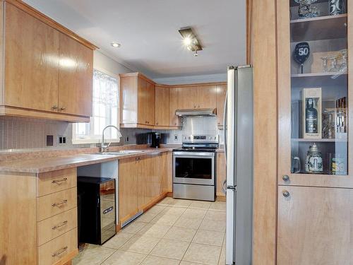 Cuisine - 301-8000 Boul. Lévesque E., Laval (Duvernay), QC - Indoor Photo Showing Kitchen With Double Sink