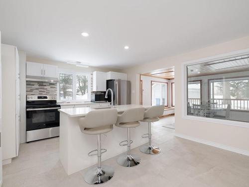 Kitchen - 198 Rue St-François, Rigaud, QC - Indoor Photo Showing Kitchen With Upgraded Kitchen