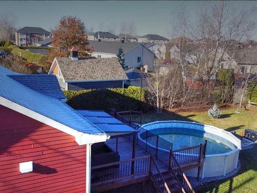 Piscine - 56 Rue De La Joie, Victoriaville, QC - Outdoor With Above Ground Pool