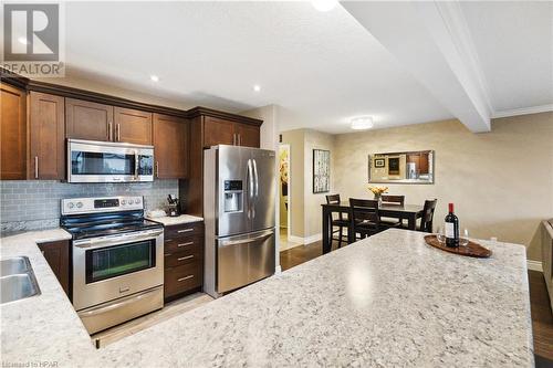 57 Edison Street, St. Marys, ON - Indoor Photo Showing Kitchen With Stainless Steel Kitchen With Upgraded Kitchen