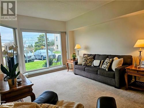 49 Raglan Street Unit# 109, Collingwood, ON - Indoor Photo Showing Living Room