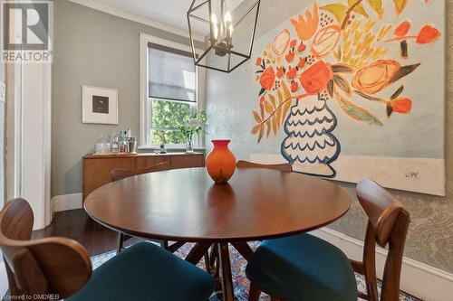 Formal Dining Space - 28 Grove Street, Hamilton, ON - Indoor Photo Showing Dining Room