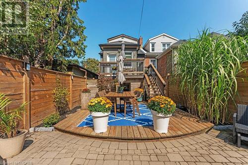 A Secret Haven - 28 Grove Street, Hamilton, ON - Outdoor With Deck Patio Veranda