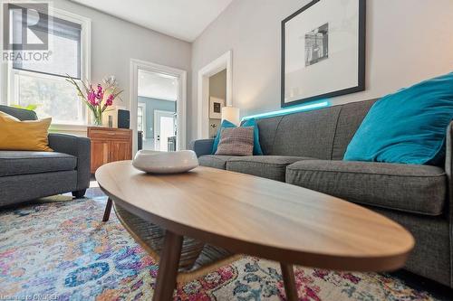 Combining History with Modern-Chic - 28 Grove Street, Hamilton, ON - Indoor Photo Showing Living Room