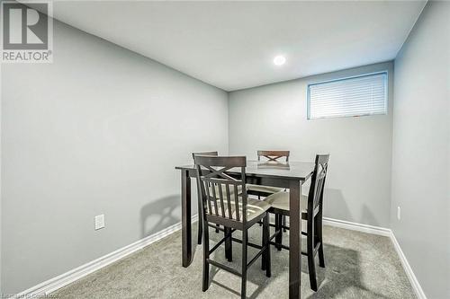 View of carpeted dining room - 72 Elgin Street S, Cambridge, ON - Indoor