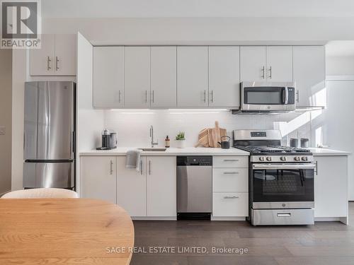 101 - 1183 Dufferin Street, Toronto, ON - Indoor Photo Showing Kitchen With Stainless Steel Kitchen With Upgraded Kitchen