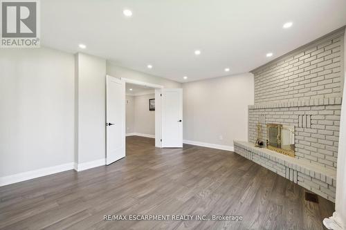 147 Garside Avenue S, Hamilton, ON - Indoor With Fireplace