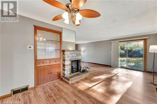 113 Green Road, Hamilton, ON - Indoor Photo Showing Other Room With Fireplace