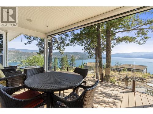 8980 Bayswater Place, Vernon, BC - Outdoor With Body Of Water With Deck Patio Veranda With View With Exterior