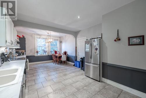 159 St James Street, London, ON - Indoor Photo Showing Kitchen With Double Sink