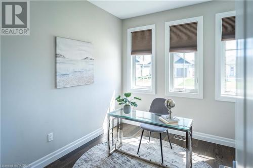 Bedroom 1 of 3 on the Main Floor - 403 Normanton Street, Port Elgin, ON - Indoor Photo Showing Office