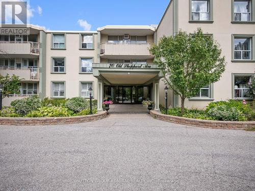 303 - 70 Old Sheppard Avenue, Toronto, ON - Outdoor With Balcony With Facade