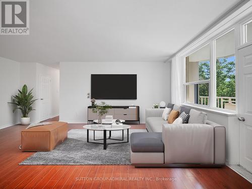 303 - 70 Old Sheppard Avenue, Toronto, ON - Indoor Photo Showing Living Room