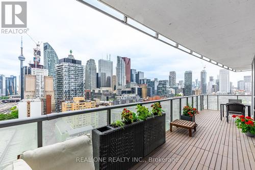 1604 - 1 Market Street, Toronto, ON - Outdoor With Balcony With View