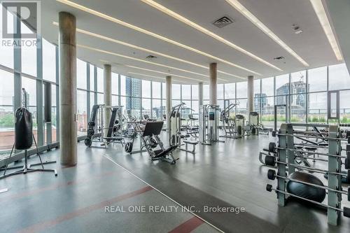 1604 - 1 Market Street, Toronto, ON - Indoor Photo Showing Gym Room