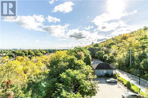 Bird's eye view - 479 Charlton Avenue E Unit# 404, Hamilton, ON - Outdoor With View