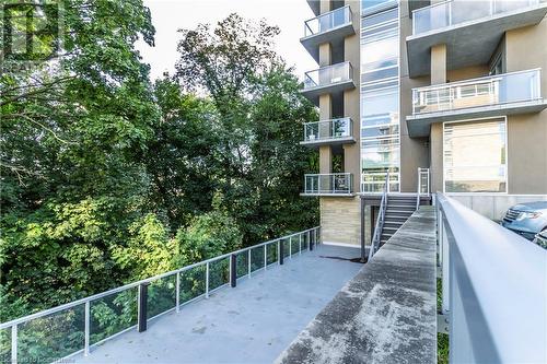 View of property's community - 479 Charlton Avenue E Unit# 404, Hamilton, ON - Outdoor With Balcony