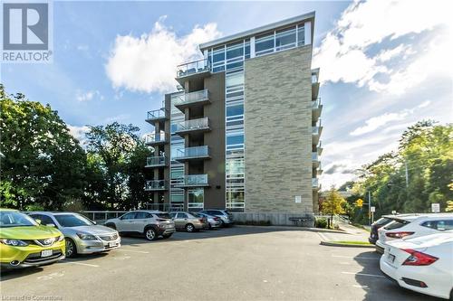 View of property - 479 Charlton Avenue E Unit# 404, Hamilton, ON - Outdoor With Balcony With Facade