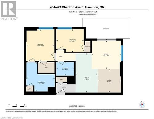 Floor plan - 479 Charlton Avenue E Unit# 404, Hamilton, ON - Other