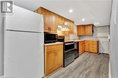 Basement Unit Kitchen - 306 Paling Avenue, Hamilton, ON - Indoor Photo Showing Kitchen