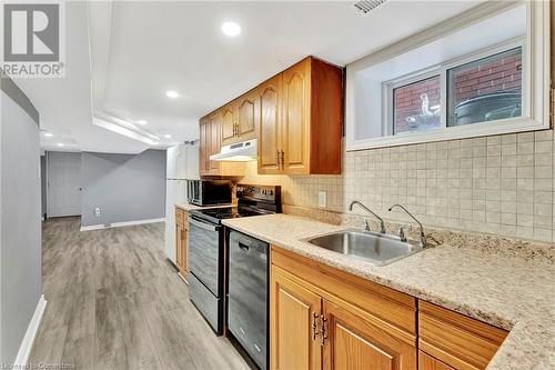 Basement Unit Kitchen - 306 Paling Avenue, Hamilton, ON - Indoor Photo Showing Kitchen