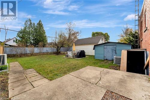 View of yard (Duplex) featuring a patio area - 306 Paling Avenue, Hamilton, ON - Outdoor