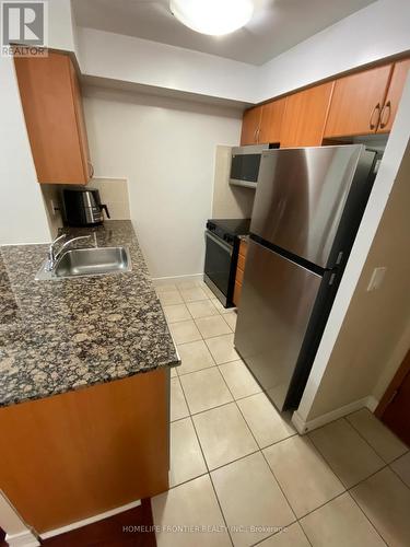 609 - 35 Bales Avenue, Toronto, ON - Indoor Photo Showing Kitchen With Double Sink