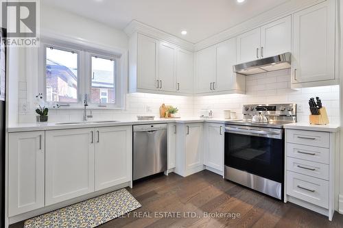 111 Camborne Avenue, Toronto, ON - Indoor Photo Showing Kitchen With Upgraded Kitchen