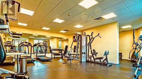 907 - 840 Queens Plate Drive, Toronto, ON - Indoor Photo Showing Gym Room