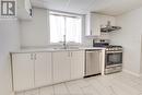 214 Simcoe Unit# Lower, Amherstburg, ON  - Indoor Photo Showing Kitchen With Double Sink 