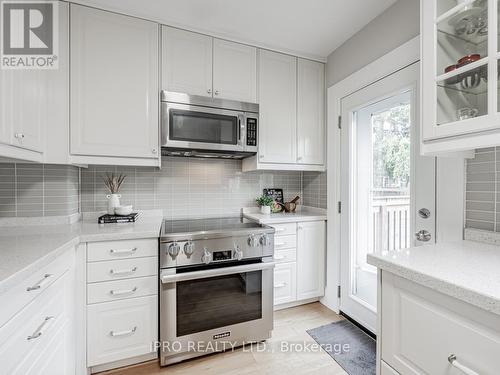 358 Sammon Avenue, Toronto, ON - Indoor Photo Showing Kitchen With Upgraded Kitchen