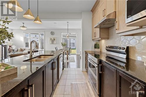 62 Viceroy Mews, Ottawa, ON - Indoor Photo Showing Kitchen With Double Sink With Upgraded Kitchen