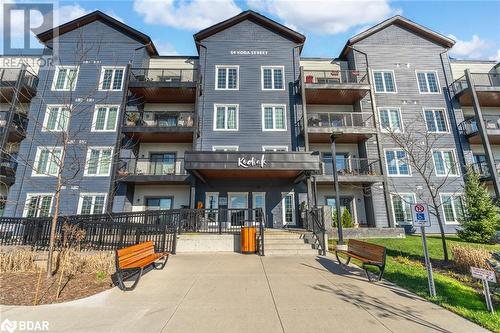 54 Koda Street Unit# 112, Barrie, ON - Outdoor With Balcony With Facade