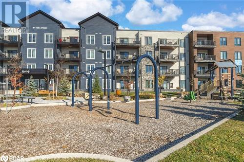 54 Koda Street Unit# 112, Barrie, ON - Outdoor With Balcony With Facade