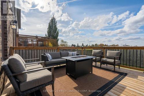 66 Havenwood Street, Middlesex Centre (Ilderton), ON - Outdoor With Deck Patio Veranda