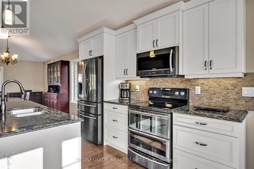 202 - 301 Carnegie Avenue, Peterborough (Northcrest), ON - Indoor Photo Showing Kitchen With Double Sink With Upgraded Kitchen