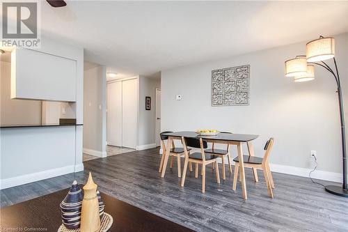 275 Eiwo Court Unit# 303, Waterloo, ON - Indoor Photo Showing Dining Room