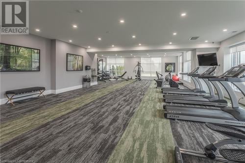 View of workout area - 460 Callaway Road Unit# 910, London, ON - Indoor Photo Showing Gym Room