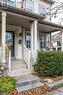 View of exterior entry featuring covered porch - 259 Littlewood Drive, Oakville, ON  - Outdoor 