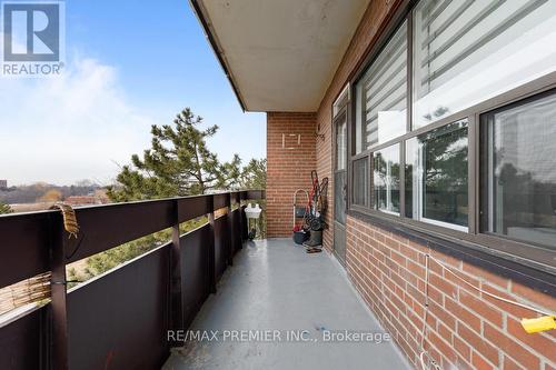 410 - 45 Silverstone Drive, Toronto, ON - Outdoor With Balcony With Exterior