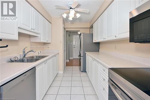 22 St. Andrew Street N Unit# 104, St. Marys, ON - Indoor Photo Showing Kitchen With Double Sink